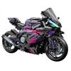 1:5 Technical Cyberpunk Motorcycle Building Blocks Educational Construction Toy Grade Gift Suitable Adults Kids Festival Gift