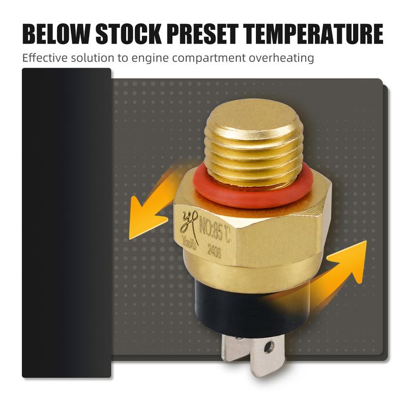 M14 X 1.5MM Radiator Fan Switch Thermostat Sensor For KTM EXC 250 EXC 400 EXC 500 EXC 525 RACING EXC-F 250 EXC-F 350 SIX-DAYS