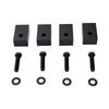 Seat Lift Spacer Blocks Kit Replacement for Jeep Wrangler JL JLU 2018 2026 Driver and Passenger Seat Spacer Lift