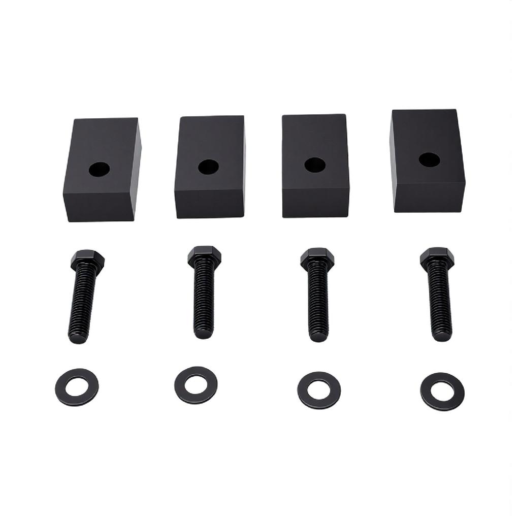 Seat Lift Spacer Blocks Kit Replacement for Jeep Wrangler JL JLU 2018 2026 Driver and Passenger Seat Spacer Lift