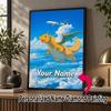 Personalized Dragonite Diamond Art Custom Name 5D Diamond Painting Full Drill DIY Craft