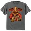 Ride Loud Biker T Shirt Choppers Skull Unisexs Dad S