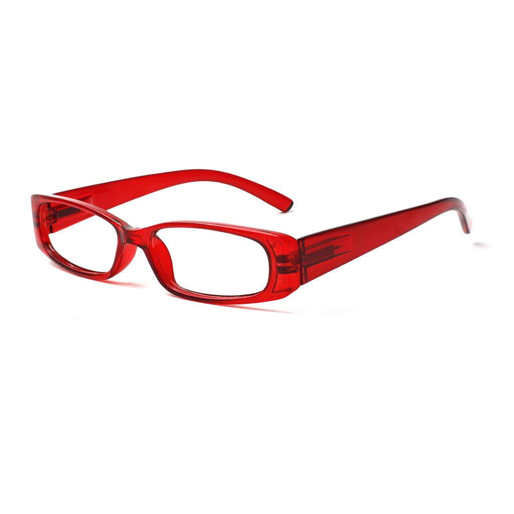 TUREZING Reading Glasses Women Men Wide Leg Rectangular Frame HD Lens Computer Magnifying Glasses Work Prescription Eyeglasses