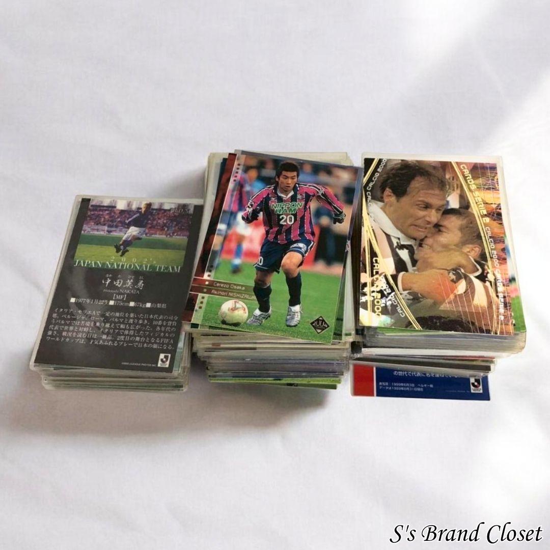 [Bulk sale] Soccer Kira Card including Hidetoshi Nakata Japan National Team J League Trading Card