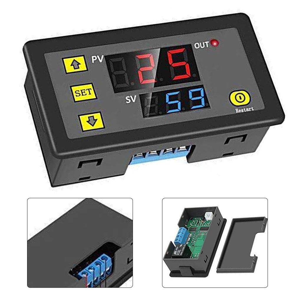 DC 12V Time Delay Switch 10A Timer Switch Module Programmable Digital Time Cycle