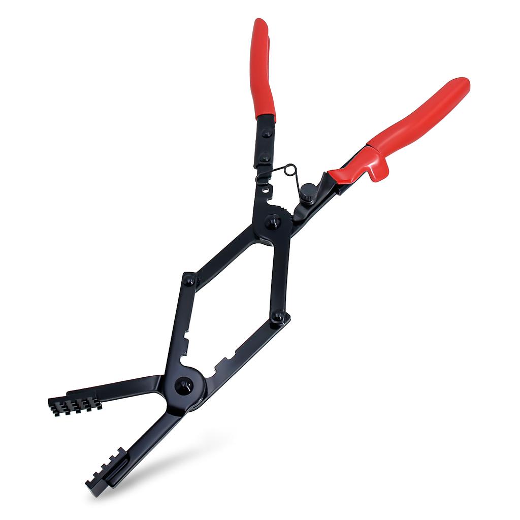 Long Reach Hose Clamp Pliers with Locking Mechanism, Extra Long Reach Hose Clamp Pliers for Hard-to-Reach Hoses