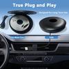 Tragbarer CD-Player für Auto mit USB-Anschluss und Bluetooth TX, Externer Auto-CD-Player Plug and Play Verlustfreie Klangqualität
