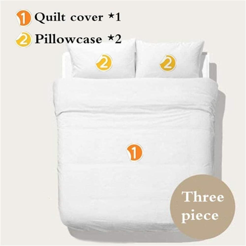 Σετ Κλινοσκεπασμάτων Μικροϊνών, Μοτίβο Ζώων Κινουμένων Σχεδίων 3D, Παιδικά Κλινοσκεπάσματα με Φερμουάρ Διακόσμηση Δωματίου Παπλωματοθήκη για Εφήβους ενήλικες