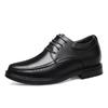 Invisible inner height increase men's leather shoes 8CM fashion dress casual shoes large size shoes men's shoes 6