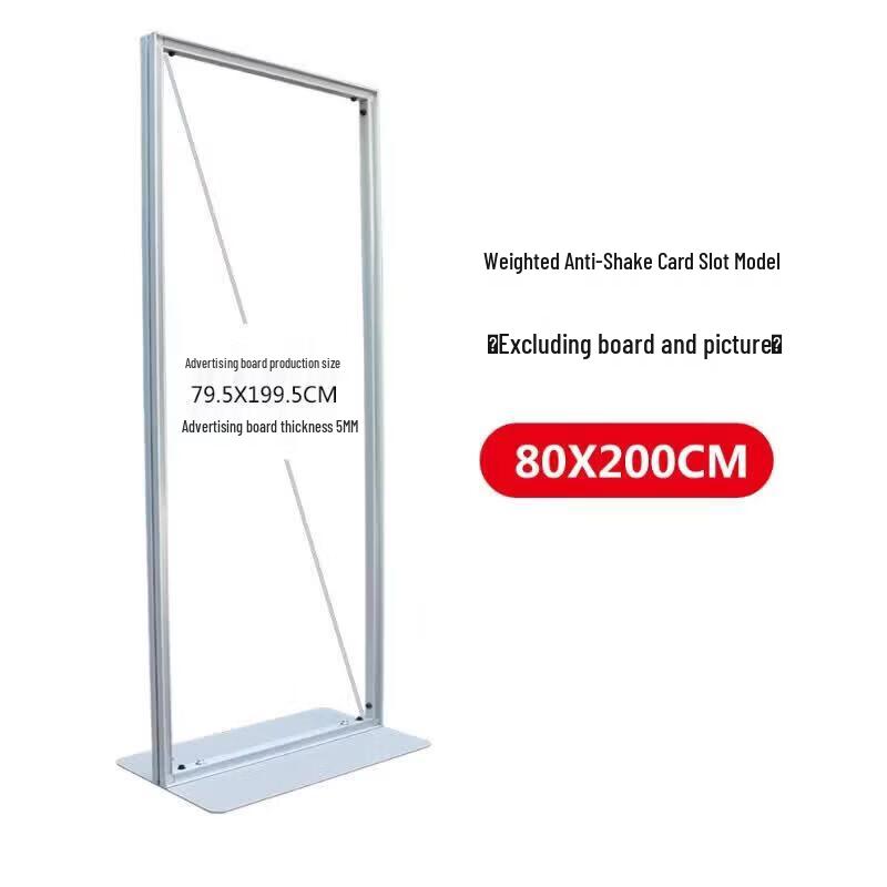 Outdoor Windproof Aluminum Poster Display Stand