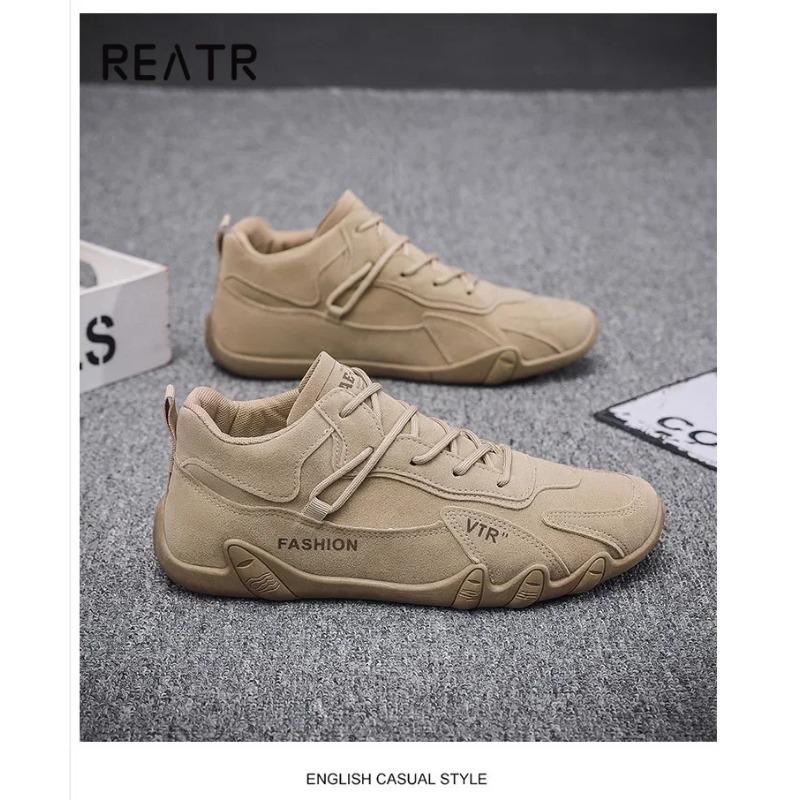 Men's breathable and anti slip work shoes for spring and autumn, fashionable sports shoes for men's outdoor hiking sports shoes