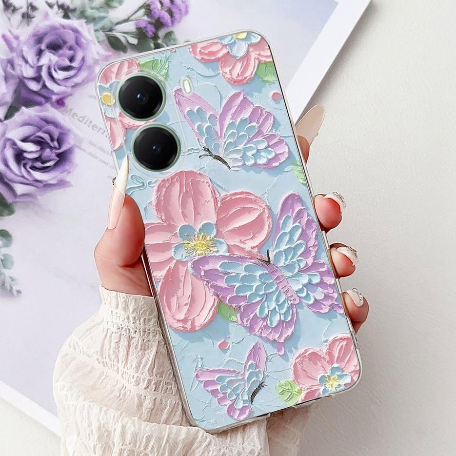 Für Xiaomi Poco X7 Pro 5G Hülle Stylische Bemalte Abdeckung Klare Silikon Weiche TPU Handyhülle Für Xiaomi Poco X7 Pro X7Pro Hülle Coque