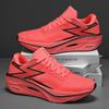 Fashion Spring and Autumn New Outdoor Sports Leisure Running Men's Shoes Breathable Non slip Shoes Travel Lightweight Thick soled Shoes