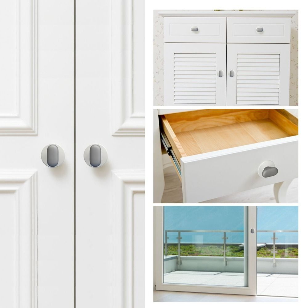 Self-adhesive Cabinet Knobs Wood Grain Door Knobs Handles New Wood Grain Door Knobs  Drawer