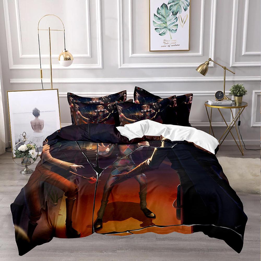 Fifth Personality Quilt Cover Bedding 3D Digital Printing Three-Piece Set