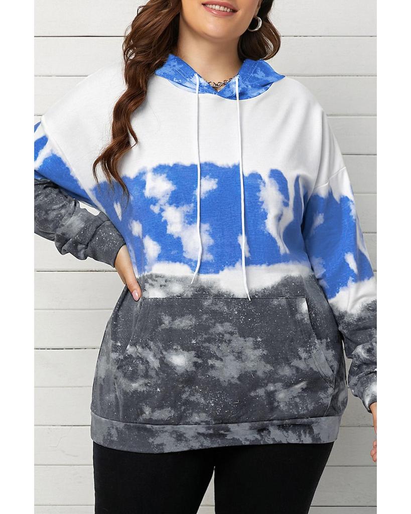 Azura Exchange Colorblock Pullover Hoodie