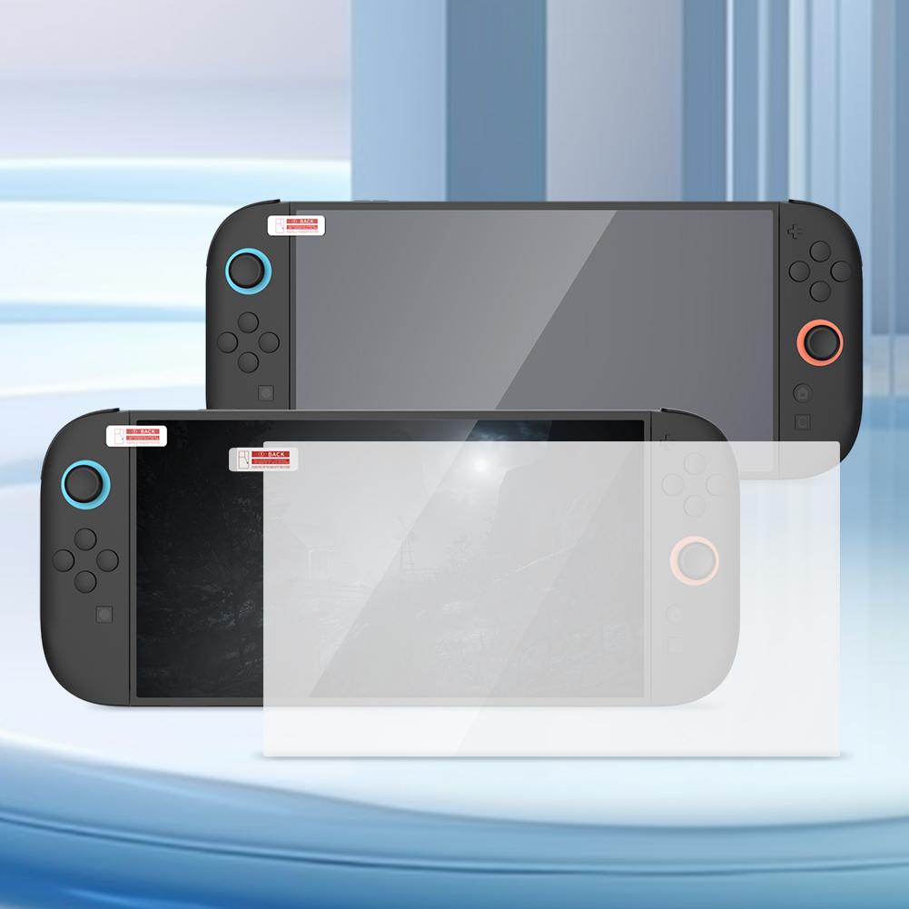 20-2 Pcs Tempered Glass Protective Films Ultra-Clear Screen Protector Film Anti-scratch Protective Film for Switch 2 Accessories