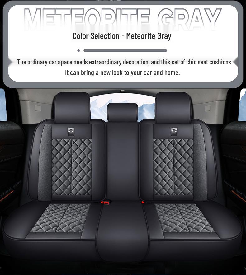 3D Rameses Sports Car Seat Cover - All-Season Comfort for 5 Seats, Fits Most New Energy Vehicles