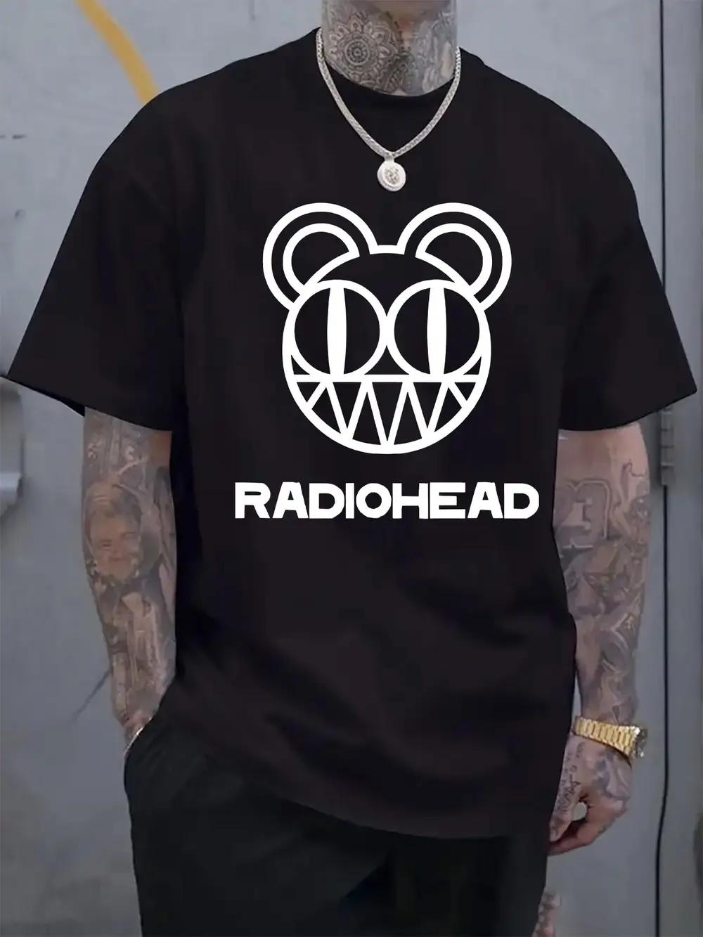 

Round Neck Short Sleeve T-shirt with Radio Commander Band Logo S