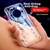 Kelleia Honor X40 Phone Case, Honor X40 Protective Cover, Full Protection Shockproof TPU Airbag Soft/Protective Case, Transparent, 6.78 Inches