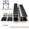1m/2m Stair Handrail LED Aluminum Profile Wall Mounted Up Down Channel Diffuser Staircase Corridor Decor Linear Bar Strip Lights