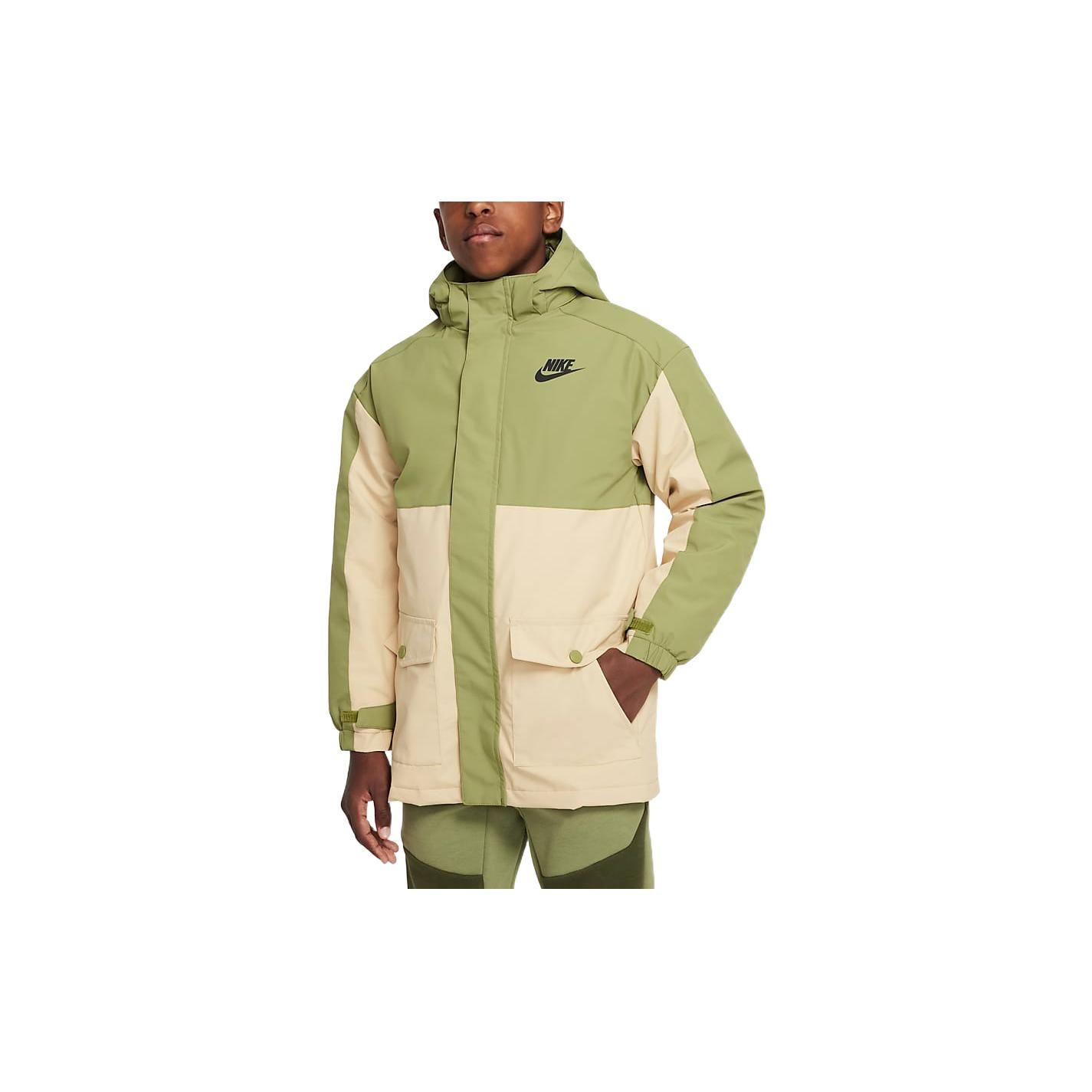 

Nike Худи на молнии из арктического флиса с вышитым логотипом. Детские куртки. Зеленый. NY2242153GS-001 XL