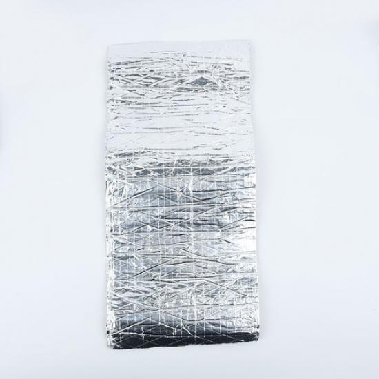 Silver Car Soundproof Pad Deadening Mat ulation Audio Speaker ulator Parts