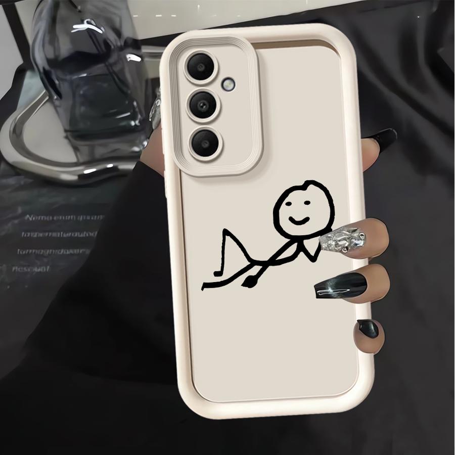 Case for Samsung Galaxy A56 A24 A54 A32 A22 A35 A52 A36 A73 A25 A26 A55 A21s Phone Cover Cartoon Character