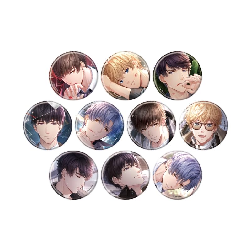 

Love and Producer ~EVOL x LOVE~ 11 [Official Illustration] Can Badge 10-Pack Box