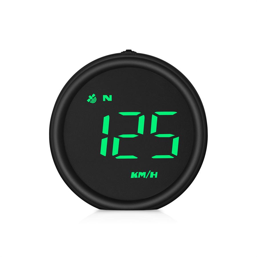 2.6"Car HUD Digital Head Up Display Gauge GPS System Speedometer Speeding Alarm