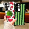 Wassermelone Sommerfrucht Weiche Handyhülle Für Samsung Galaxy S26 Ultra S25 Edge S24 FE S23 Plus S22 S21 + S20 Galvanisiert Anti-Fall Fu