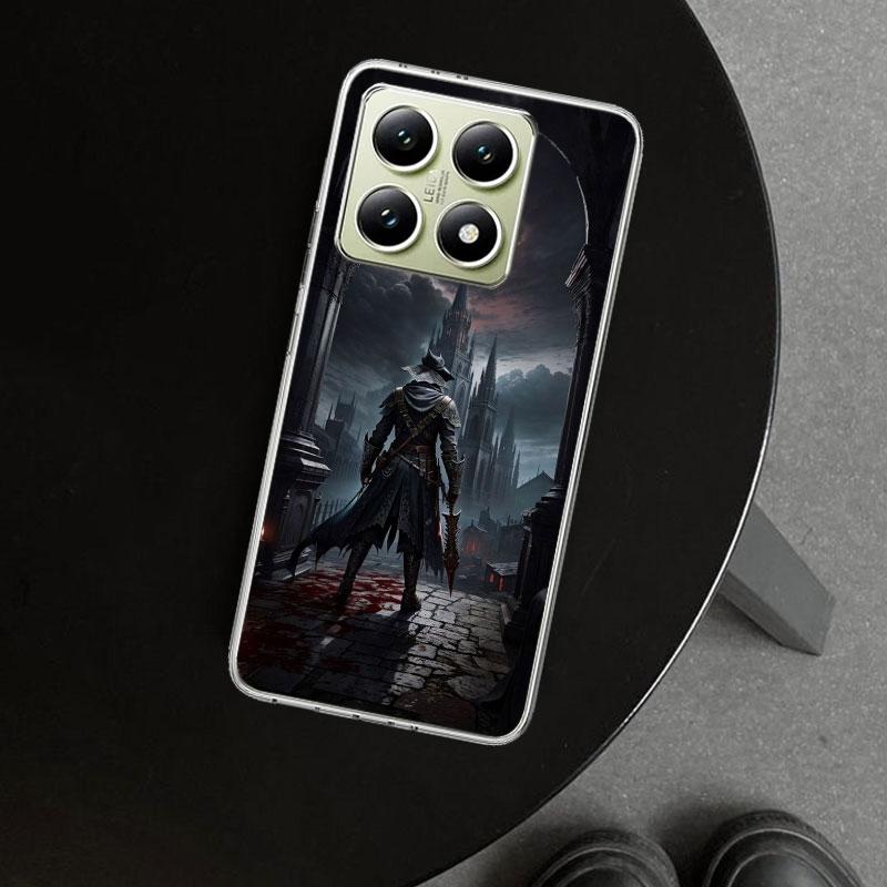 Bloodborne Game Phone Case Cover for Xiaomi Redmi Note 15 14 13 12 11 Pro Plus 14S 12S 11S 11T 11E 10S 10 Customized Fundas Redm