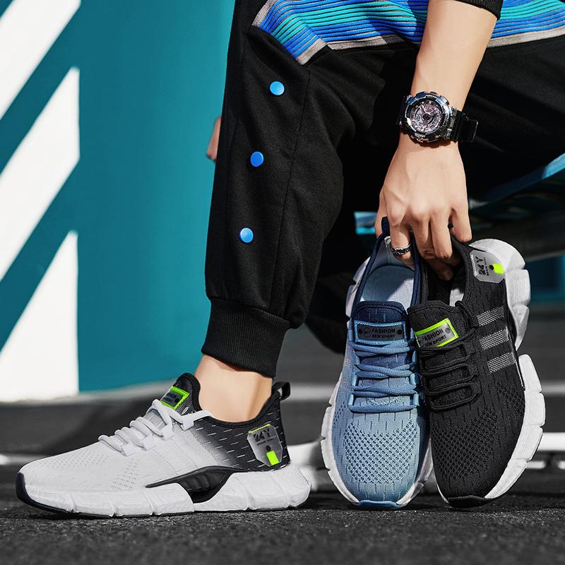 

2023 Новая модная мужская обувь для ходьбы, повседневные спортивные кроссовки для бега