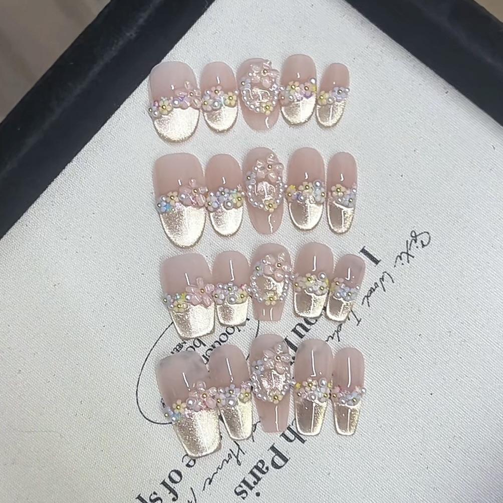 

Плетеный вручную Доспех Мечта Цветок Речь Пятимерный Пятикомпонентный Стиль Кошачий глаз Чистый Темперамент Наклейка для дизайна ногтей large L