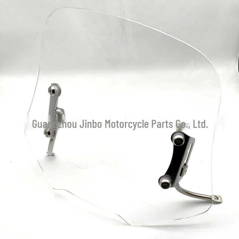 

Honda CROSS CUB 110 Retro Front Windshield: Modified and Applicable Accessories. прозорий