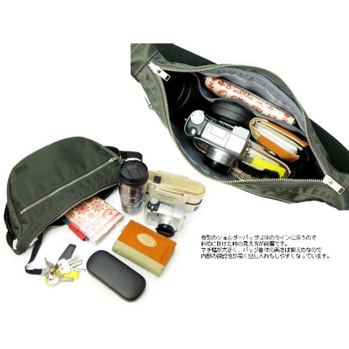 Porter Lift Boat-Shaped Shoulder Bag S (Navy) W320/H180/D115mm