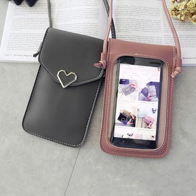 Mini Soft Leather Crossbody Bags for Women Solid Color Shoulder Bag Cell Phone Purse Small Handbags Girls NEW MIT