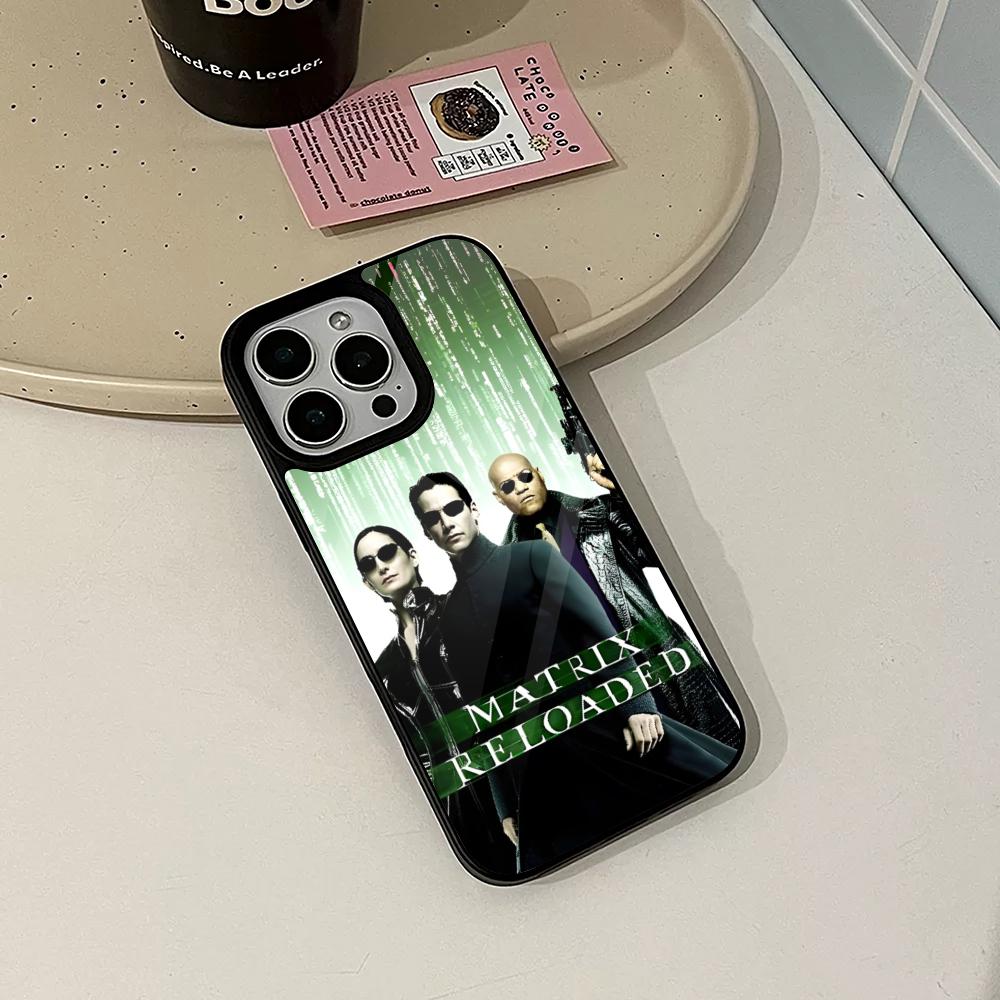 

The Matrix Phone Case for Iphone 17 16 15 14 Air 13 12 11 Pro Max Mini Plus Fundas Shell PC+TPU Cover iPhone 14
