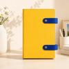 Memo Pads A5 B5 Notepad PU Leather Cover Solid Color Notebook Paper Planner  Unisex Diary
