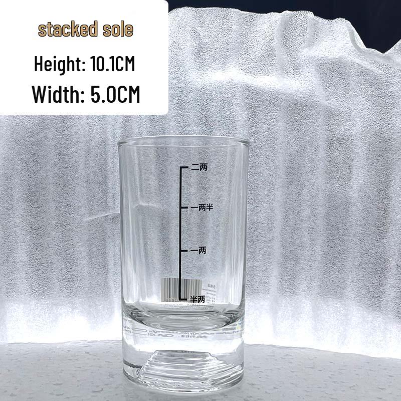 Jinshan Creative Gold Foil Wine Decanter Set with Scale & 2 White Wine Glasses