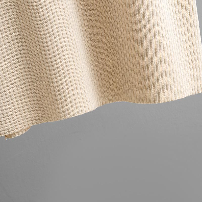 Summer New Women's Casual Fashion Loose Pure Color Simple Strap Knitted Dress