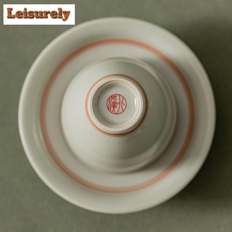 Beixi Tang Handmade Songyue Pot Tea Set Complete Set Ancient Tea Ceremony Set Teapot And Tea Cup Set Cup Saucer Kits Ornaments