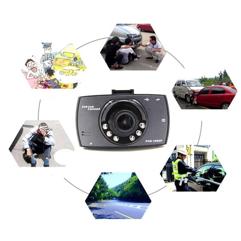 Car for Touch Display DVR Wide Angle Rearview Video Dashboard Camera Parking Monitor Recorder