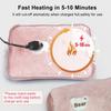 Hand Warmer Electric Hot Water Bag Soft Hand Heater Fast Heating Warm Water Bag Winter Rechargeable Warm Hand Bag Hands Warmer