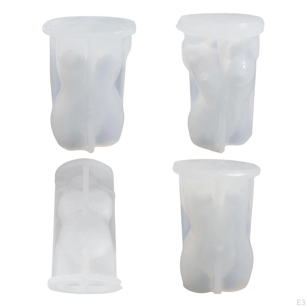 Corp Feminin 3D pentru Decorarea Torturilor Silicon Fondant Copt Decorațiune, DIY Lumânare Săpun Bijuterii