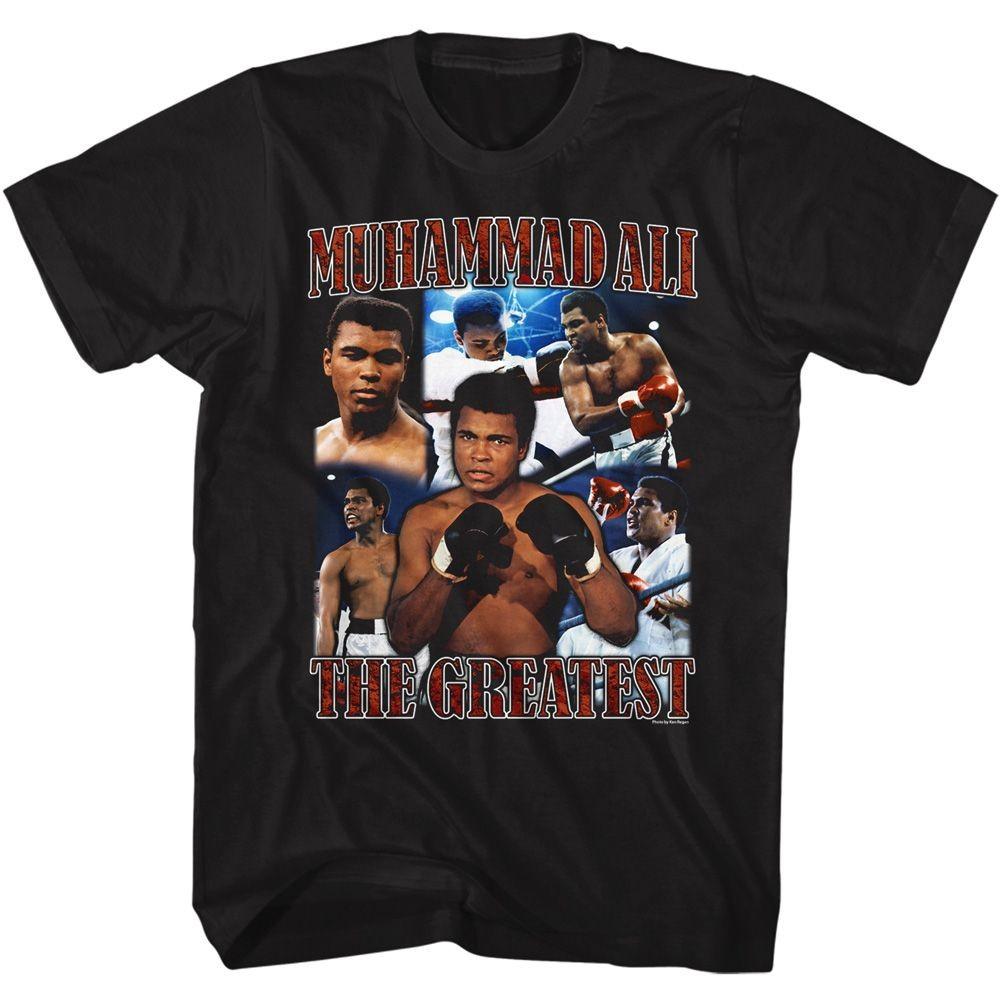 Muhammad Ali Collage Black Icon Shirt XXXXL
