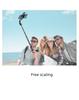 CYKE Bluetooth Selfie Stick com tripé integrado e luz de preenchimento