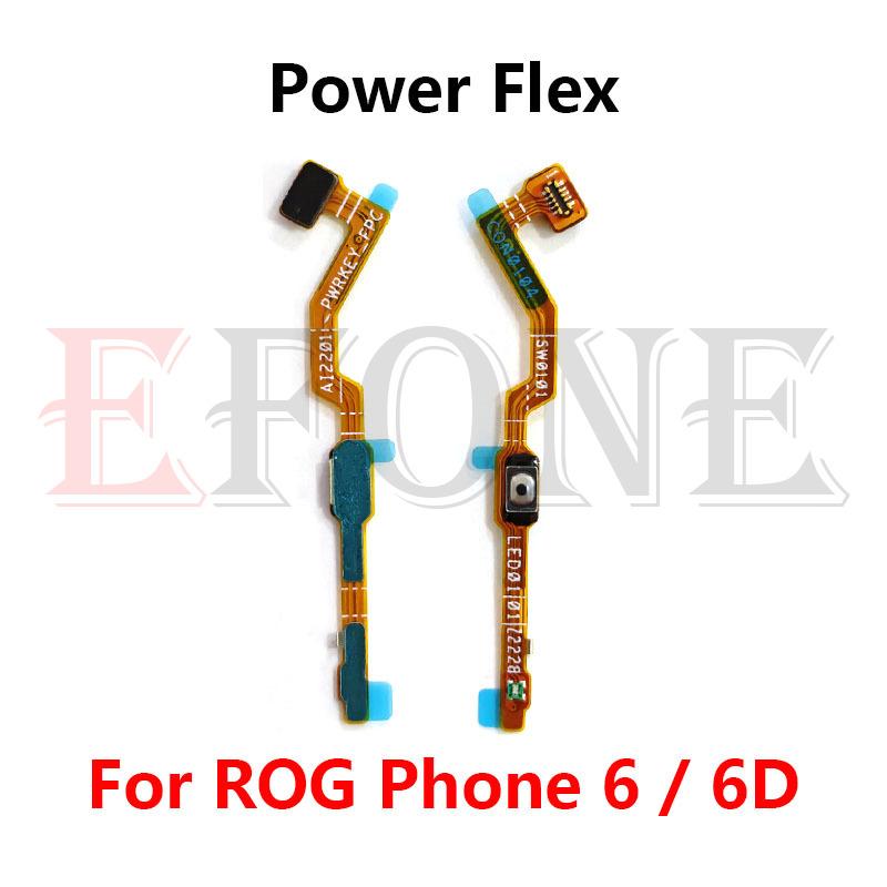 For ASUS ROG Phone6 Phone 6 ROG 6 6D Power On Off Volume Button Key Switch Flex Cable Repair Parts