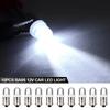 10PCS BA9S LED Light Bulbs T4W LED Instrument Panel Gauge Dash Interior Light Reading Lamp Super Bright 12V Car Led Light Bulbs 7