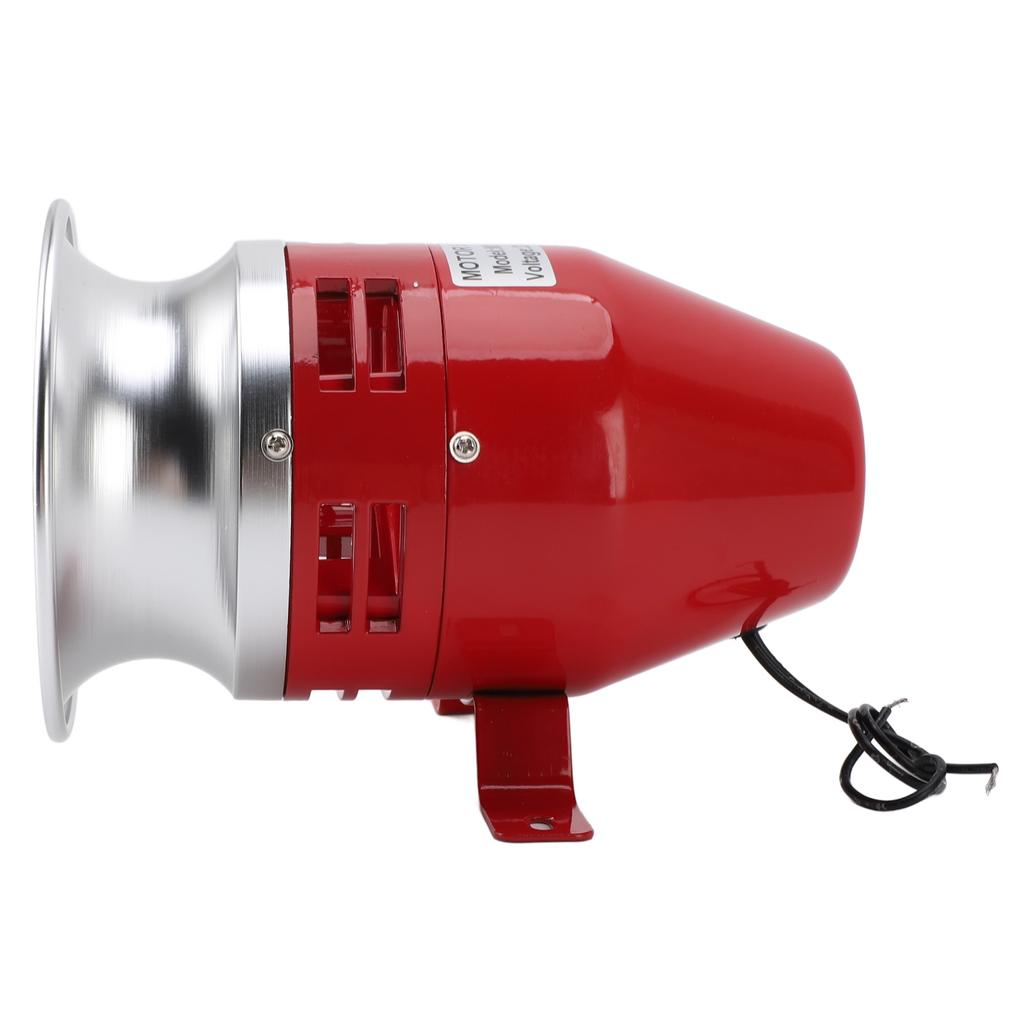 Elektrik Motorlu Siren 125dB Motorlu Buzzer Sesli Alarm Korna Siren Ev Fabrika Okul Çiftlik Eğlence Yeri İçin DC12V 12.4A